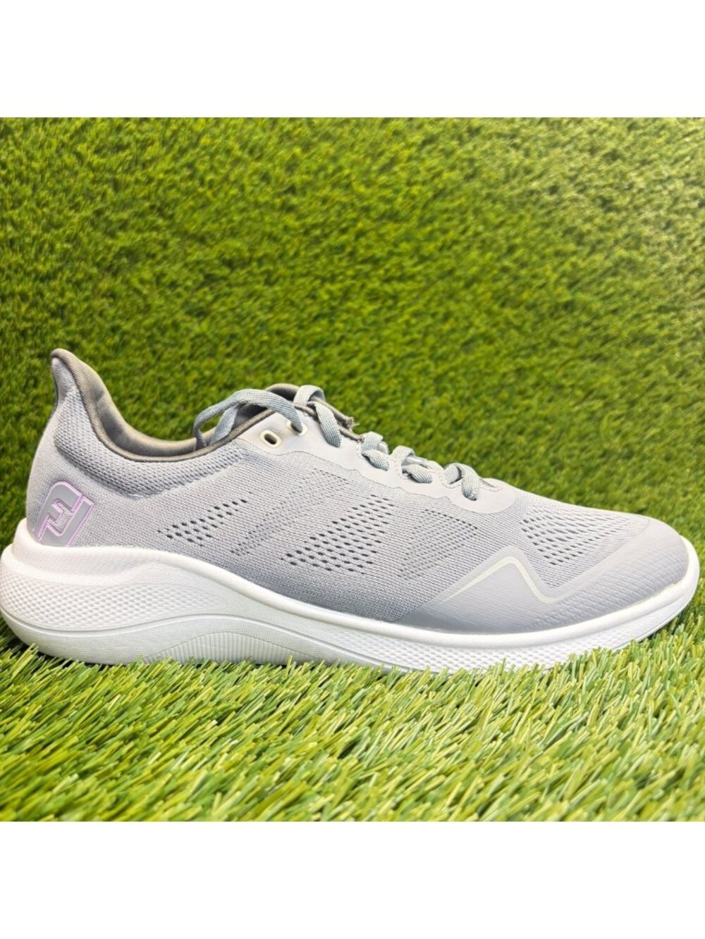 FootJoy Flex Womens Size 10 Gray White Athletic Running Spikeless Golf Shoes